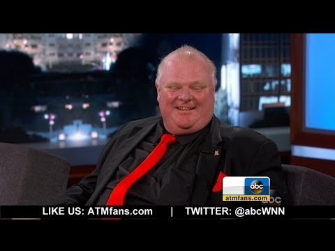 Rob Ford Dies at 46 [Rob Ford on 'Jimmy Kimmel Live!']
