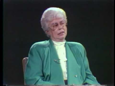 Former Saint John Mayor, Elsie Wayne, Cable TV interview circa 1981
