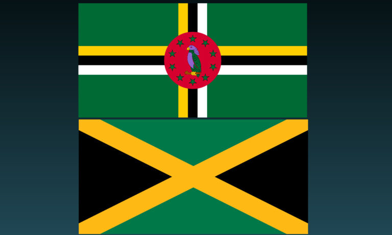 dominica and jamaica flag