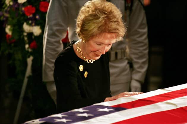 Former first lady Nancy Reagan died Sunday at the age of 94.