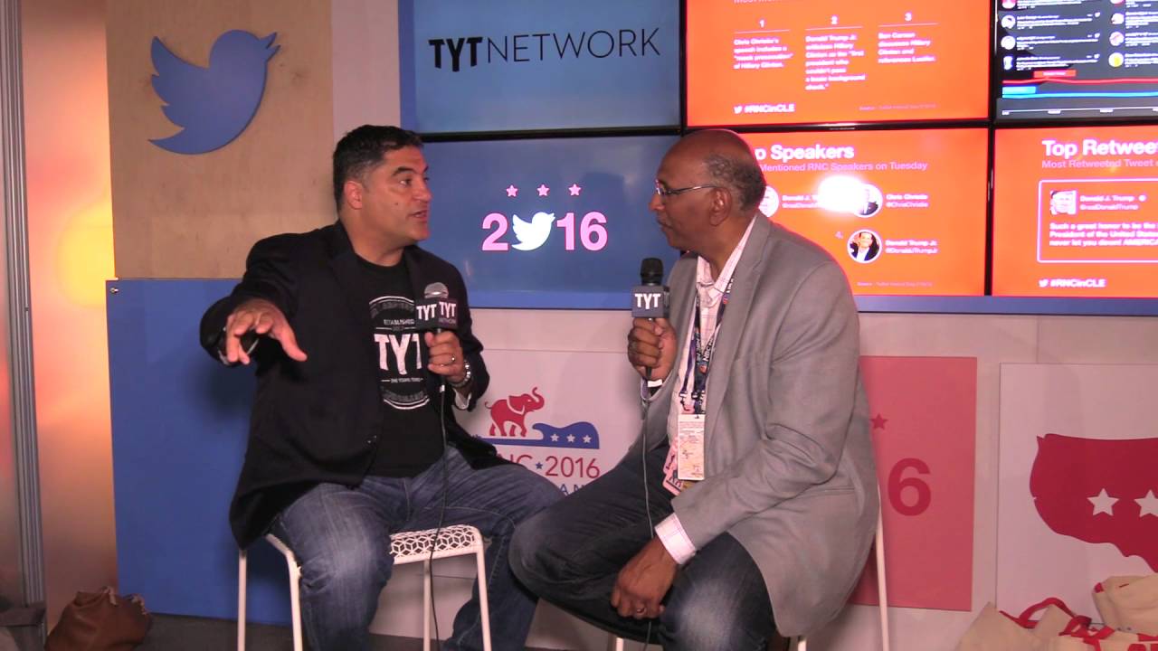 Michael Steele Interview With Cenk Uygur At 2016 RNC 2 Michael Steele Interview With Cenk Uygur At 2016 RNC 1