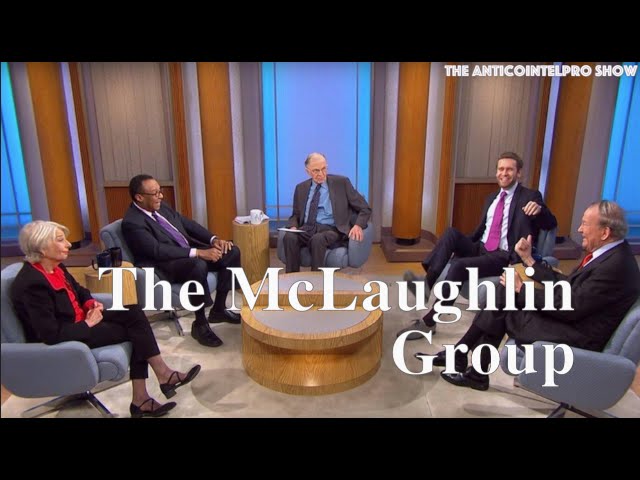 john mclaughlin dead at 89 John McLaughlin dead at 89, hosted 'The McLaughlin Group' since 1982