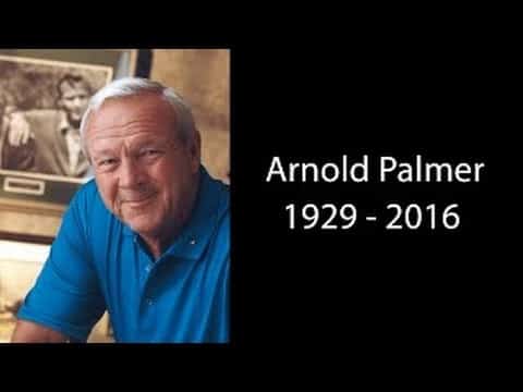 arnold palmer dies at 87 Arnold Palmer Dead At Age 87! Arnold Palmer Tribute Video