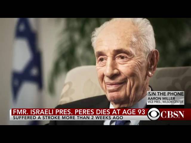 Legacy of former Israeli President Shimon Peres