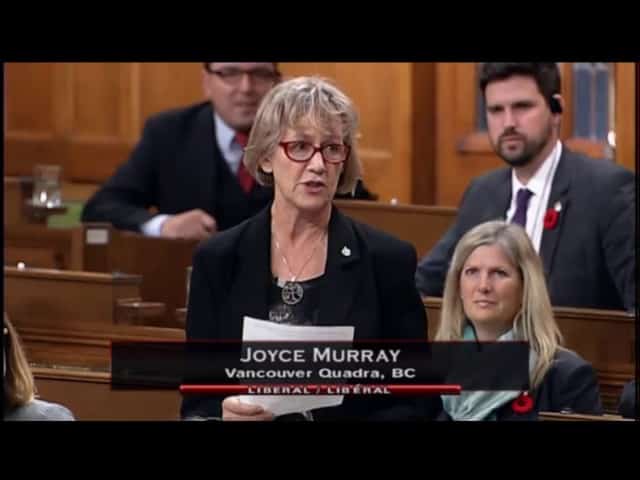 mp joyce murray MP Joyce Murray, Statement on Jim Prentice