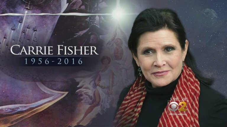 Naya Rivera Star Wars Actress, Carrie Fisher, Dies At Age 60