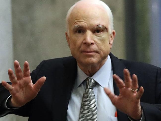 John McCain, prisoner of war, presidential candidate
