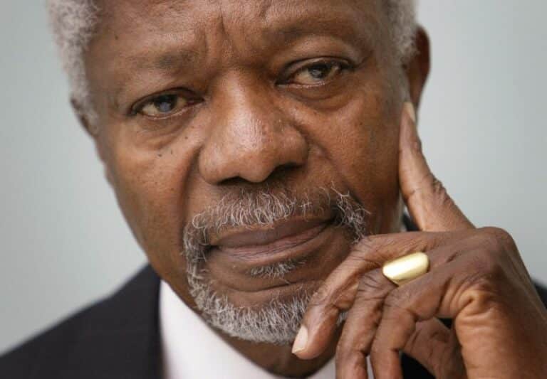 United Nations Former secretary general Kofi Annan