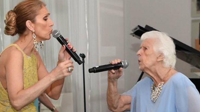 celine dion and mother celine dion and mother