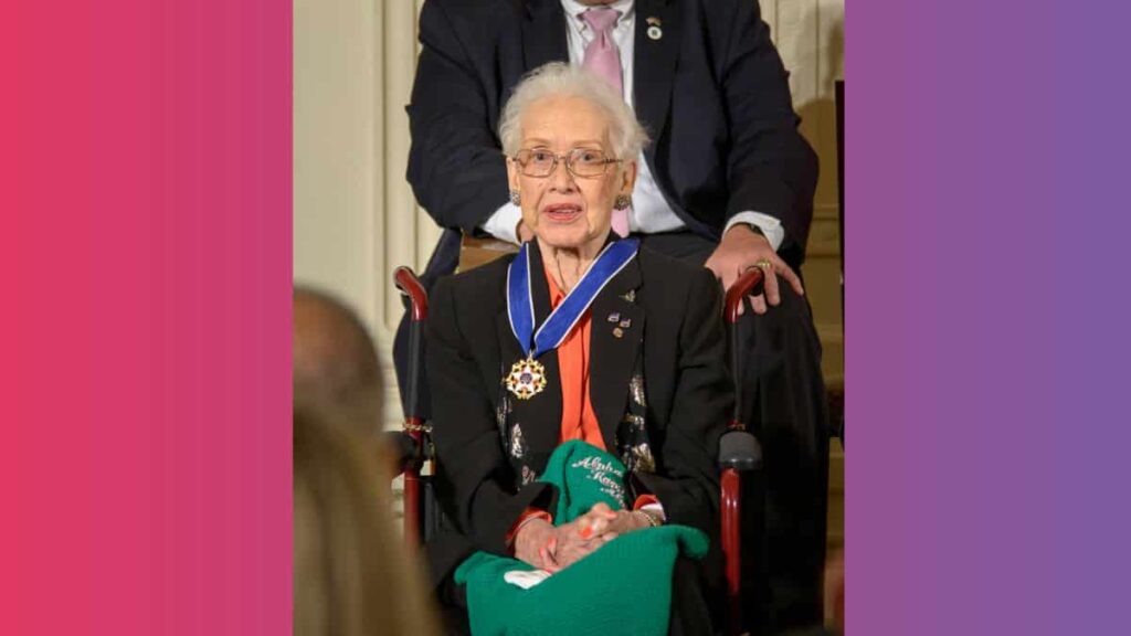 101-year-old Katherine Johnson