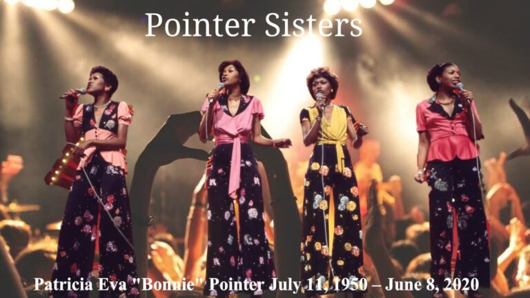 Bonnie Pointer founding of the Pointer Sisters and 1974 Grammy Award winner dead at 69