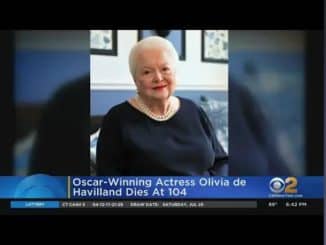 Olivia De Havilland died at 104 on sunday