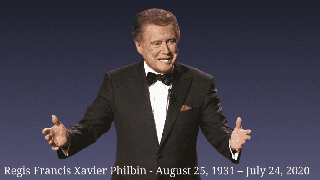 Regis Philbin, Legendary Television Host Dies At 88