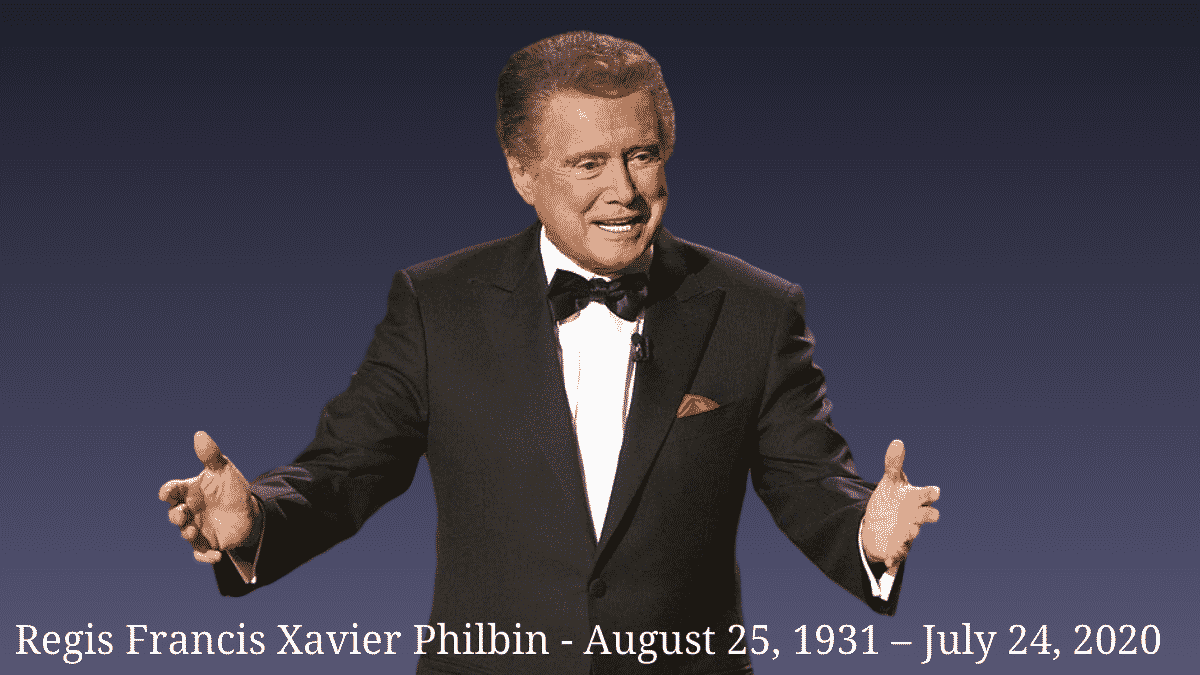 Regis Philbin Legendary Television Host Dies At 88