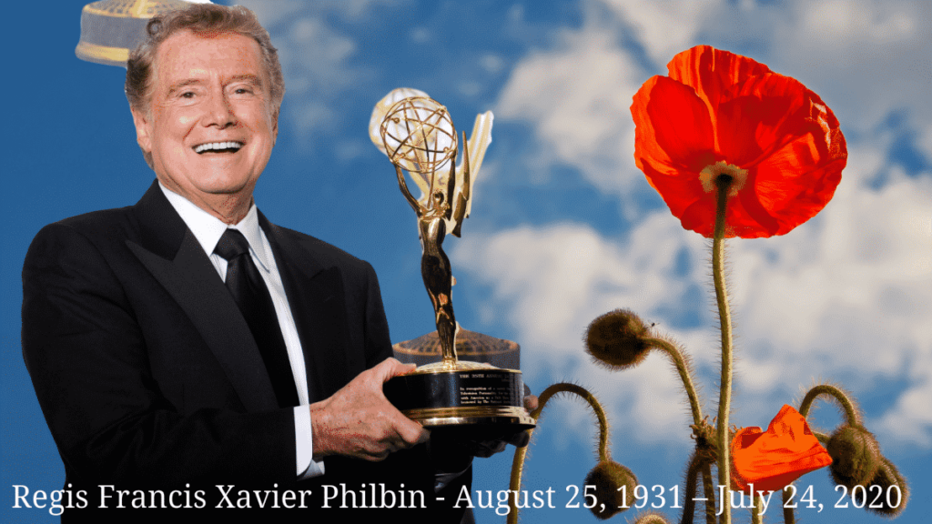 America Regis Philbin dead at 88