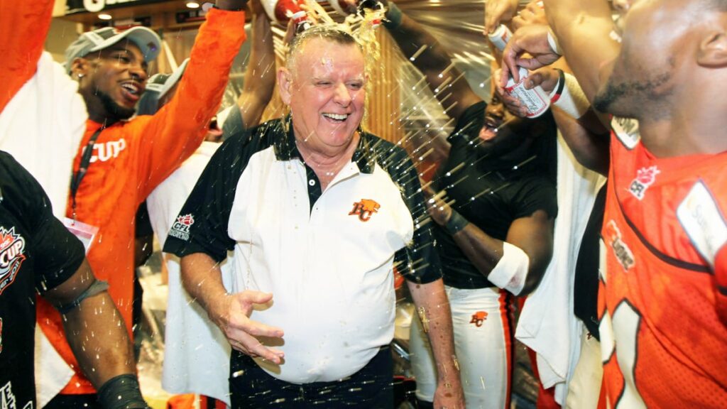 B.C. The Hamilton businessman David Braley owned the Tiger-Cats, B.C Lions, and Toronto Argonauts at one time dead at 79.
