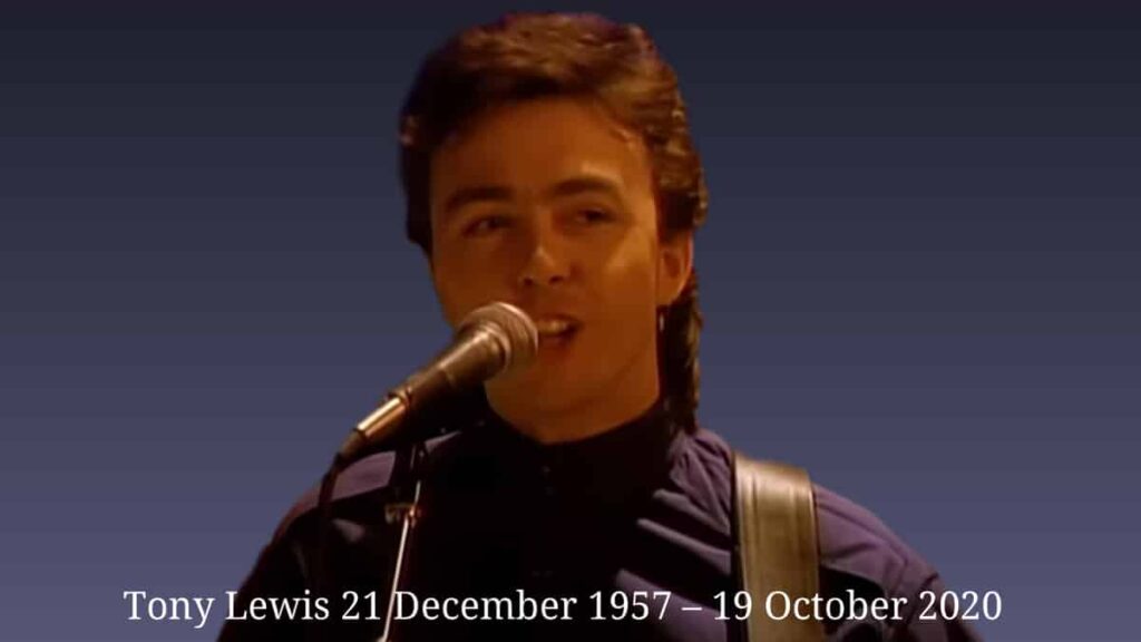 The Outfield frontman Tony Lewis, who enjoyed success with enduring 1980s hit Your Love, dies 'suddenly and unexpectedly' aged 62.