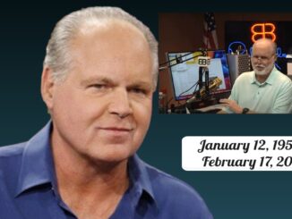 70-year-old Conservative radio host Rush Limbaugh is dead. He died Wednesday, February 17, 2020