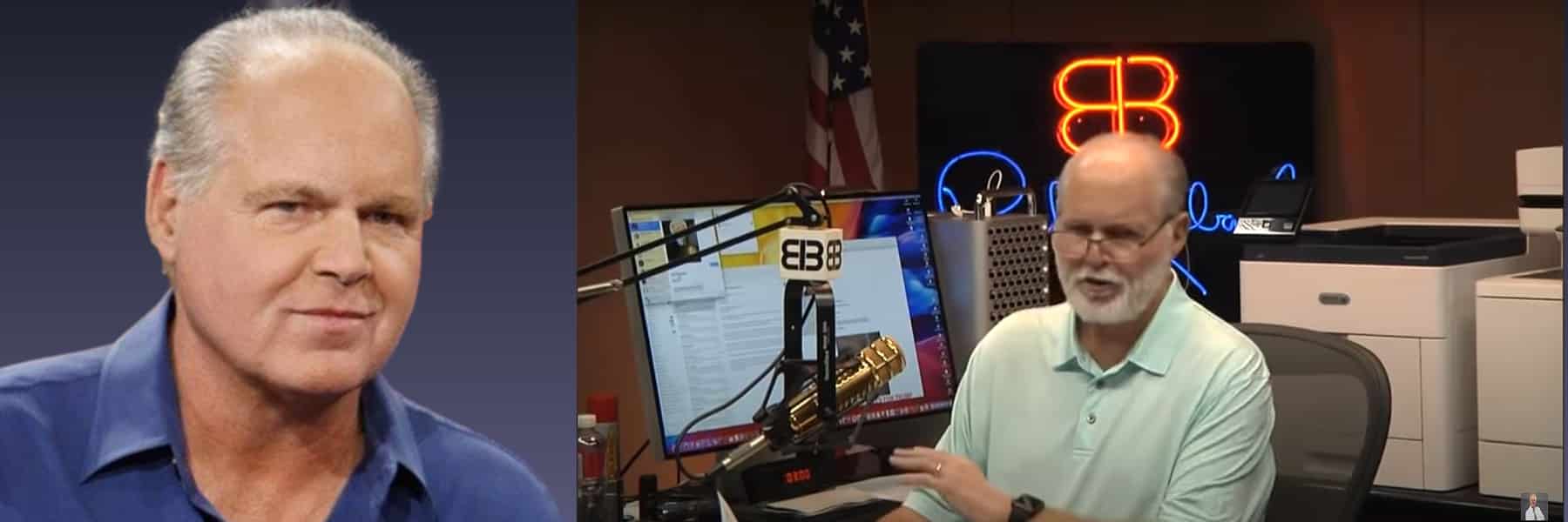 Conservative radio host Rush Limbaugh is dead