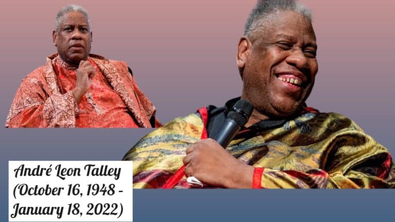 Fashion Icon Andre Leon Talley Dead at 73