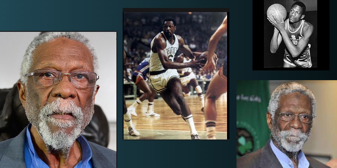NBA Legend Bill Russell & Buston Celtics Greate dead at 88