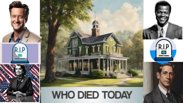 Who Died Today: Celebrity Deaths - Famous People in History who died today in history
