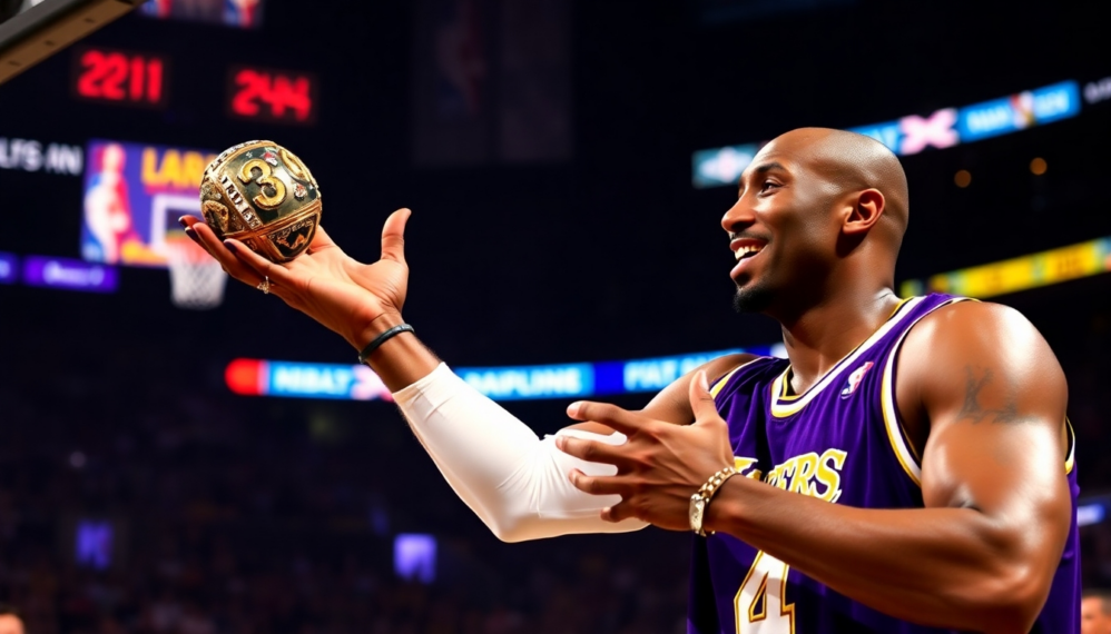 Remembering Kobe Bryant: A Legendary Icon Who Died In 2020 a man holding a ball