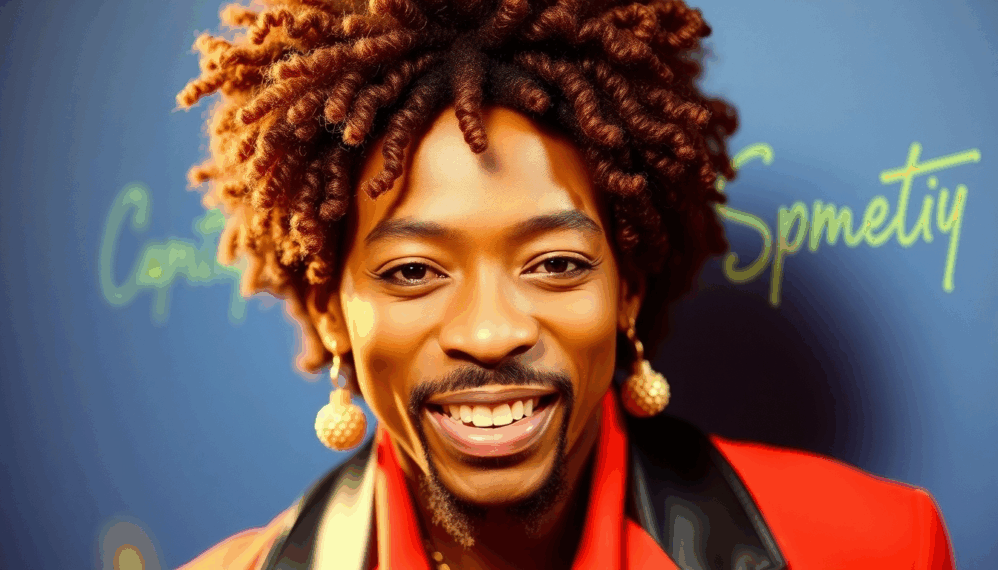 Sly Stone Death: Honoring a Musical Icon's Legacy Dead at 82 a man with curly hair and beard smiling
