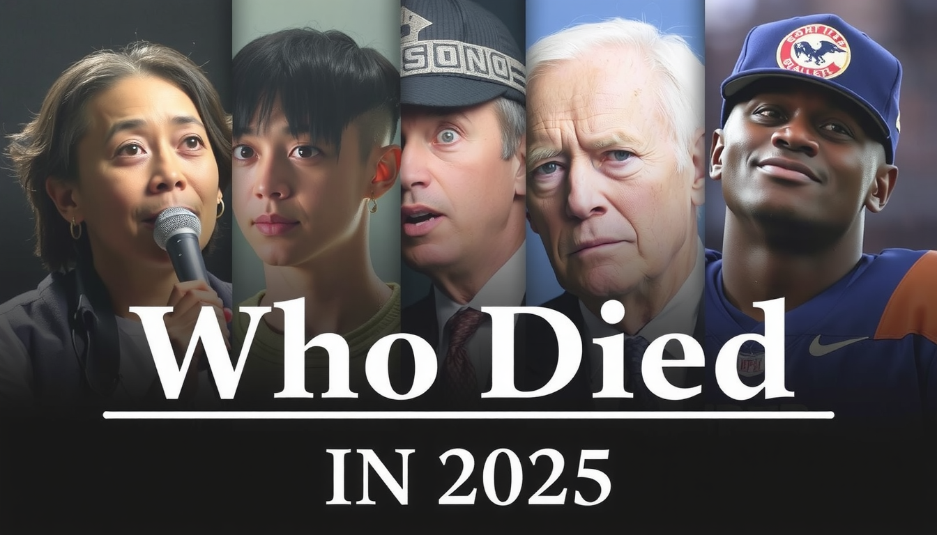 Who Died Today – Latest Celebrity & Notable Deaths who died today in history